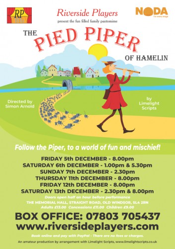 The Pied Piper of Hamelin Panto
